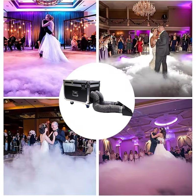 Dual Output Waterbase 3000W Low Fog Machine Stage Effect Smoke Machine