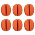 thumbnail image 3 of 6x caña de pescar bola fija de silicona soporte de caña de pescar correas elásticas amarres de línea de pesca Clips para caña de pescar para pesca al Naranja, 3 of 8