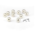 thumbnail image 3 of Plastic Artificial Pearl Rivet Half Hole Handicraft Studs Buttons Studs Buttons DIY Crafts Spikes Decor, 6mm, 3 of 9