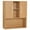 Multi-color, variant on BarberPub Barber Wall Mounted Styling Cabinet 30'' Modern Salon Storage organizer for Spa 2205