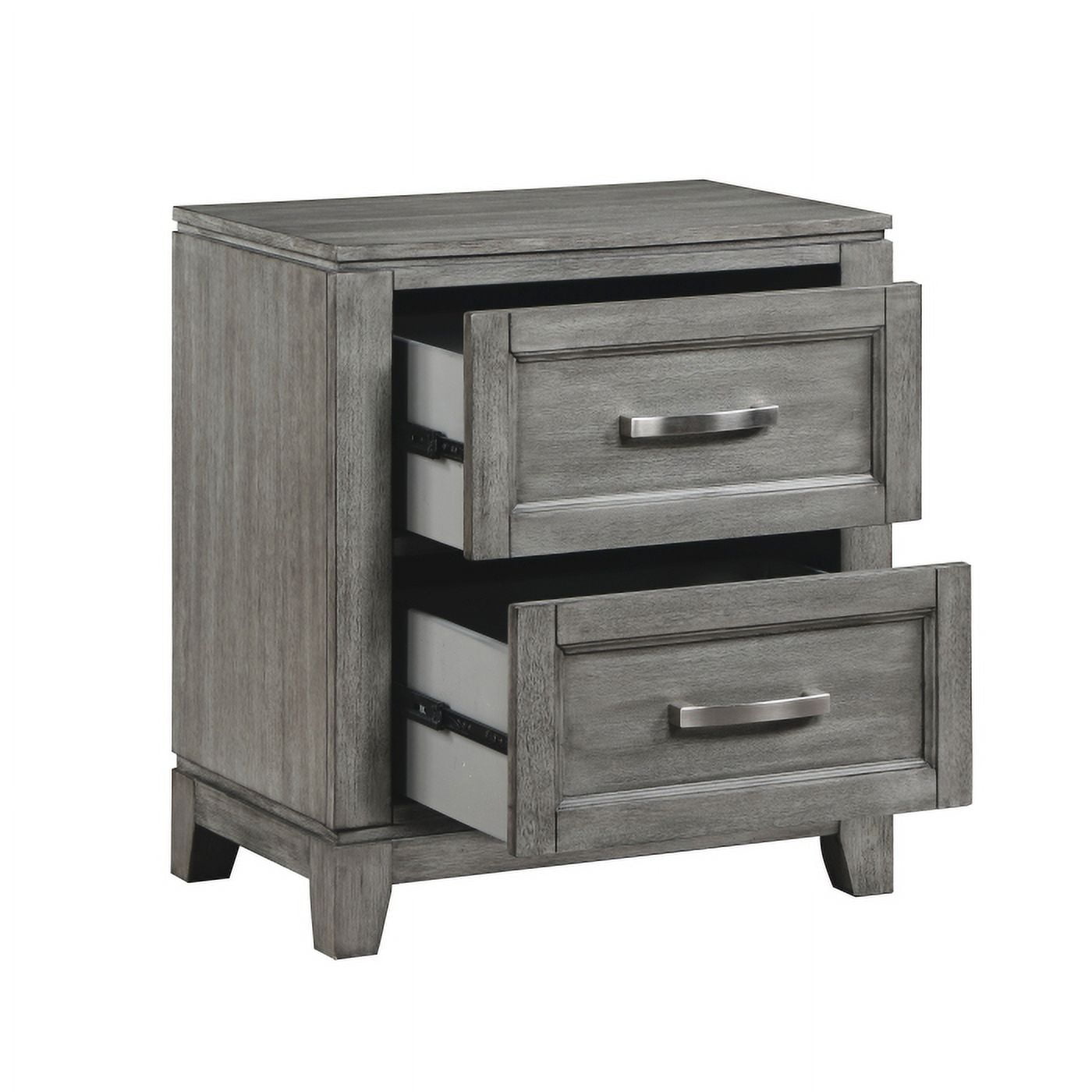 Lexicon Garretson Acacia Nightstand in Gray