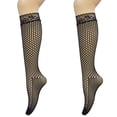 thumbnail image 2 of QSAWXQZ Women's Lace Knee High Socks Sheer Vintage Lace Socks Free Size, 2 of 5