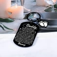 thumbnail image 2 of Dad to Be Gifts for 1st Time Dad Fathers Day Gift from Wife Kids Father to Be Gifts for Soon to Be Dad Keychain Christmas Valentines Day Gifts for Dad to Be Pregnancy Announcement Gifts, 2 of 6