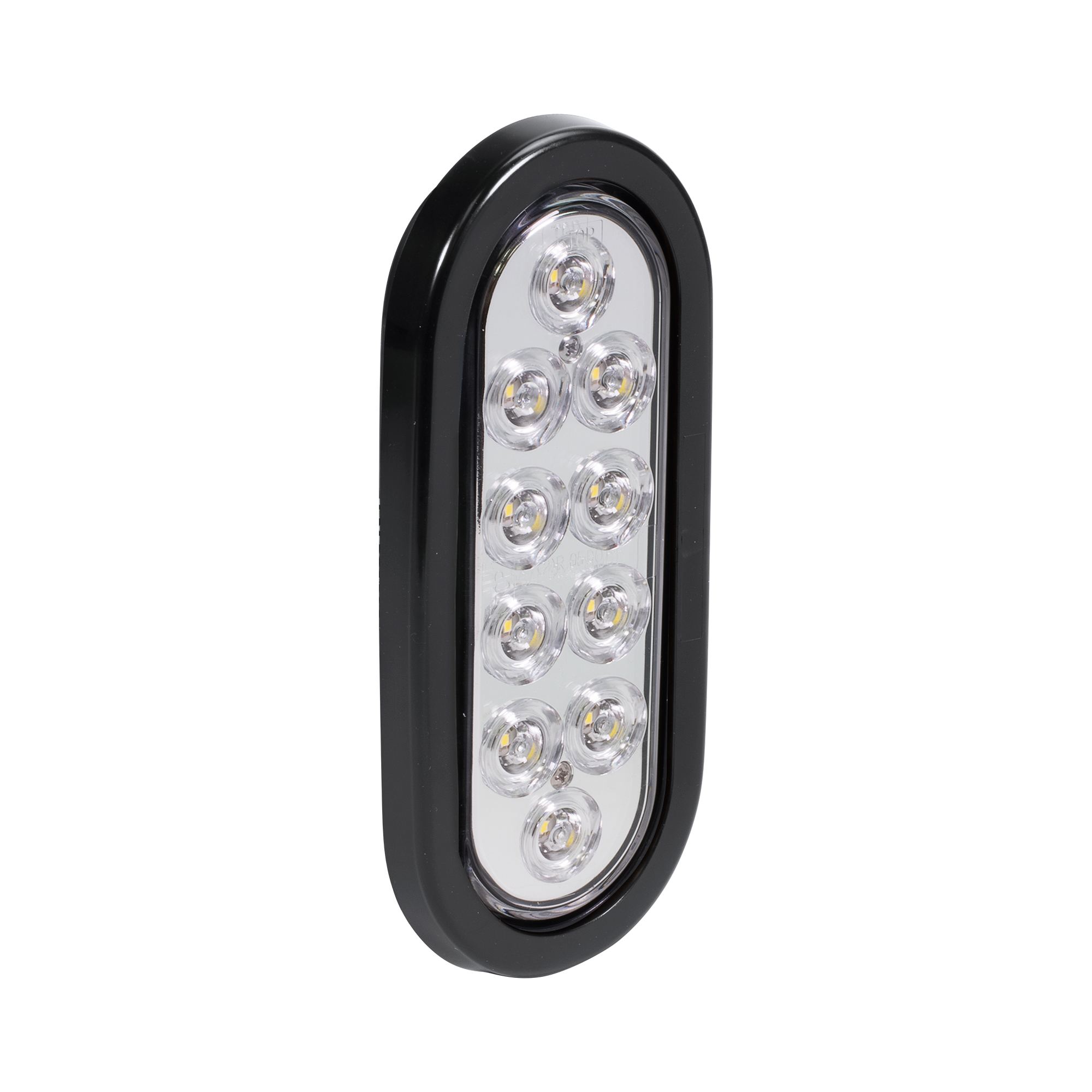 6 U0026quot Oval White Led Trailer Tail Lights Dot Certified