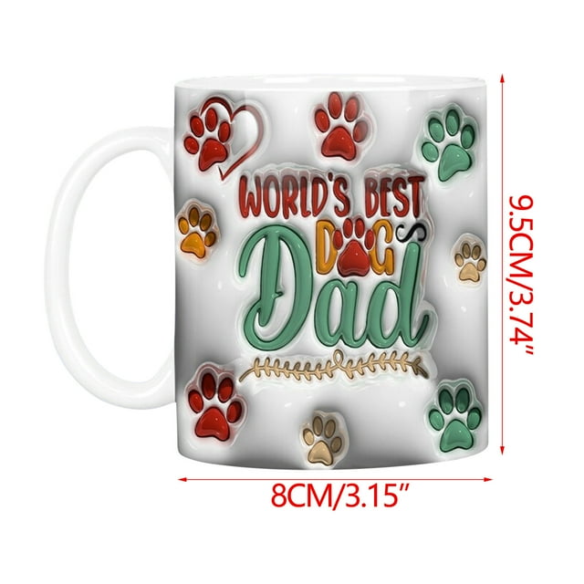 Tasse Monde Gonflé 11Oz Warp Sublimation, l'Homme le Tasse