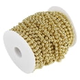 thumbnail image 2 of Pearl Beads String, Strung Beads Pearl String Pearl Roll Bead Roll Bead Garland Golden  For Wedding Decorating Trees Crafts For Weddings, 2 of 8