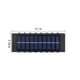 thumbnail image 3 of Hogar y cocina, Iluminación ambiental, Luces LED, Luz solar para exteriores, 2 luces solares de pared con iluminación hacia arriba y hacia abajo, lámpara solar exterior IP65, decoración moderna para e, 3 of 9