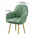 thumbnail image 1 of Funda para sillón de Comedor, Respaldo Alto, Funda de Asiento sólida, Funda para reposabrazos_a, 1 of 2
