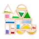 thumbnail image 3 of Bloques de construcción apilables de 16 piezas, bloques de arco iris de madera, juguete sensorial de aprendizaje para edades preescolares de 3 años y, 3 of 9