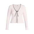 thumbnail image 5 of Madden NYC Women's Tie Front Top with Long Sleeves, Sizes XXS-XXL, 5 of 5