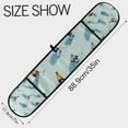 thumbnail image 3 of Yayeee Double Oven Mitt Kitchen Heat Resistant Baking 35" x7" Quilted Glove, Ice Hockey, 3 of 6