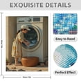 thumbnail image 3 of Diamond Art Kits for Adults - 5d Pouring Water Laundry Scene Diamond Painting for Adults, Diamond Art for Adults Beginners, Diamond Painting Kits for Adults for Home Wall Decor, 3 of 7