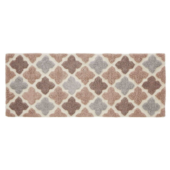 Chesapeake Alloy Champagne Bath Runner (24"x60")