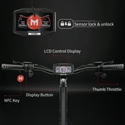 M YUME SCOOTER Hawk 2400W Electric Scooter,43MPH,43Miles Long Rang Electric Scooter for Adults E-Scooter,10 All-terrain E-scooter with 60V 22.5Ah Battery