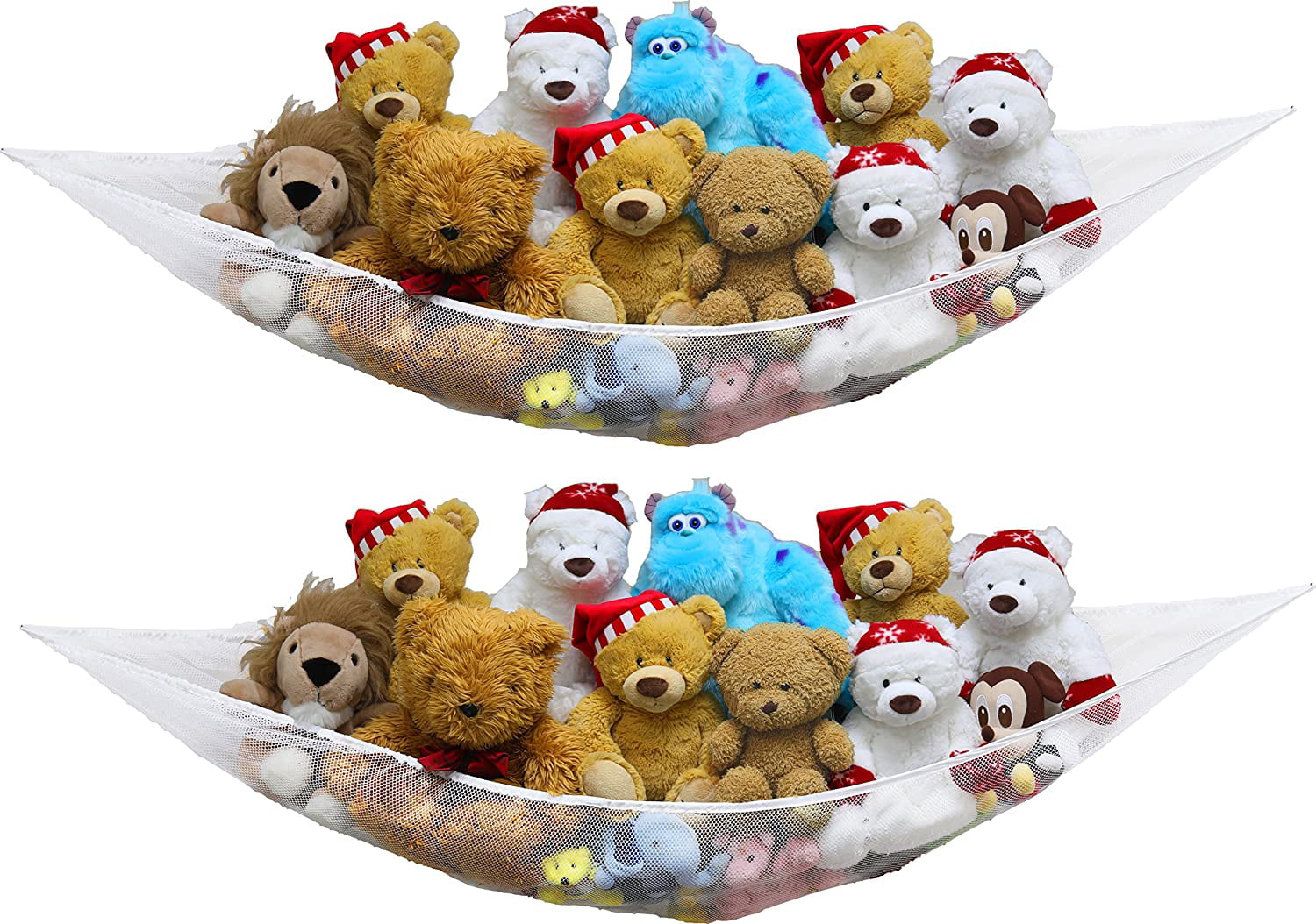 UK Large Soft Toy Hammock Mesh Net Teddy Bear Keep Baby Childs Bedroom Tidy 2019 