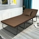 thumbnail image 5 of Sofá cama convertible Costway Con 6 posiciones regulables café/beige, 5 of 7