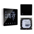 thumbnail image 2 of Backlit WiFi Smart Thermostat Temperature Controller for Water Heating LCD Display Touch Screen Week Programmable App Control Underfloor Heating Thermostats for Home Office School, 2 of 7