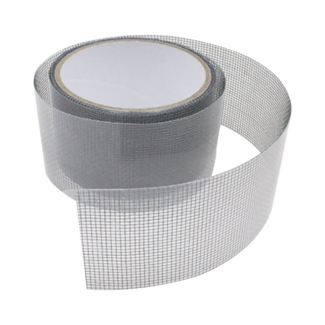 Window Screen Repair Kit Tape,3-Layer Strong Adhesive and Waterproof Fiberglass Covering Wire mesh Repair for Window Screen and Screen Door tears Holes Screen Repair kit