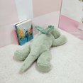 thumbnail image 6 of Dinosaur Plush Pillow Toy, Cute Stuffed Animal Doll, Multi-Purpose Decorative Pillow, Christmas Birthday Halloween Gifts for Girls Boys, Green Dino Plushie, 6 of 6
