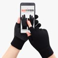 thumbnail image 3 of Qarigey 1 par de guantes de protección para deportes de ciclismo, manoplas cálidas y transpirables para dedos, bicicletas para exteriores, guantes y mitones Gris Qarigey AP016660-02, 3 of 6
