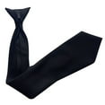 thumbnail image 5 of Fashion Solid Color Neckties Clip Closure Design for Business Wedding Suit Gray One Size, 5 of 8