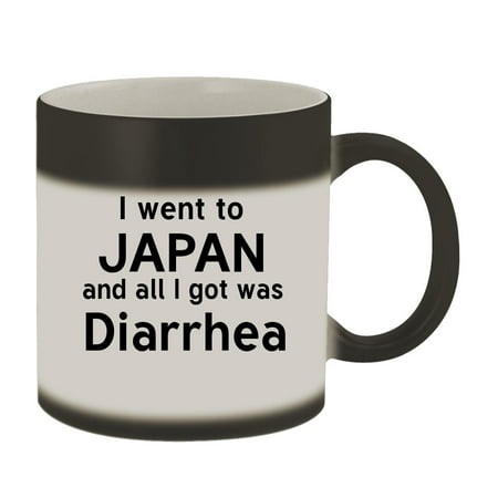 

I Went To Japan And All I Got Was Diarrhea - 11oz Magic Color Changing Mug Matte Black