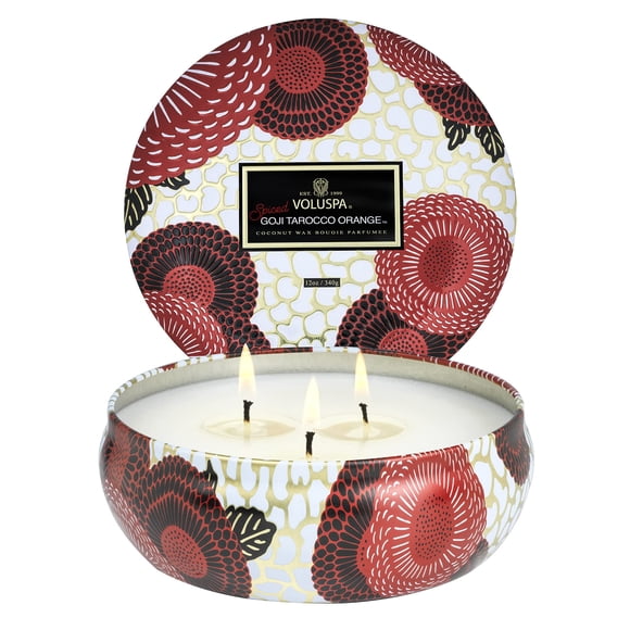 Vela Voluspa Spiced Goji Naranja 340g 40h de Duración