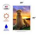 thumbnail image 2 of Toland Home Garden Sunset Pals Dog Cat Flag Double Sided 28x40 Inch, 2 of 5