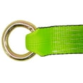 thumbnail image 6 of 2" x 12' Winch Lasso Strap with "O" Ring Safety HI Viz Green Webbing, 12" Cordura Sleeve (8 Pack), 6 of 9