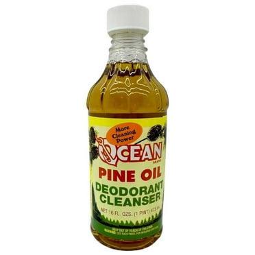 Ocean Brand Pine Oil Original 65% Pure Pine Multipurpose Cleaner, Kitchen, Floor, Bathroom and Surface Cleaning Product for Home, 16 fl.oz.