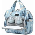 thumbnail image 4 of Newborn Multifunction Diaper Bag Tote Waterproof Bag Travel Baby Gifts Registry Baby Stuff Diaper Backpack, 4 of 4