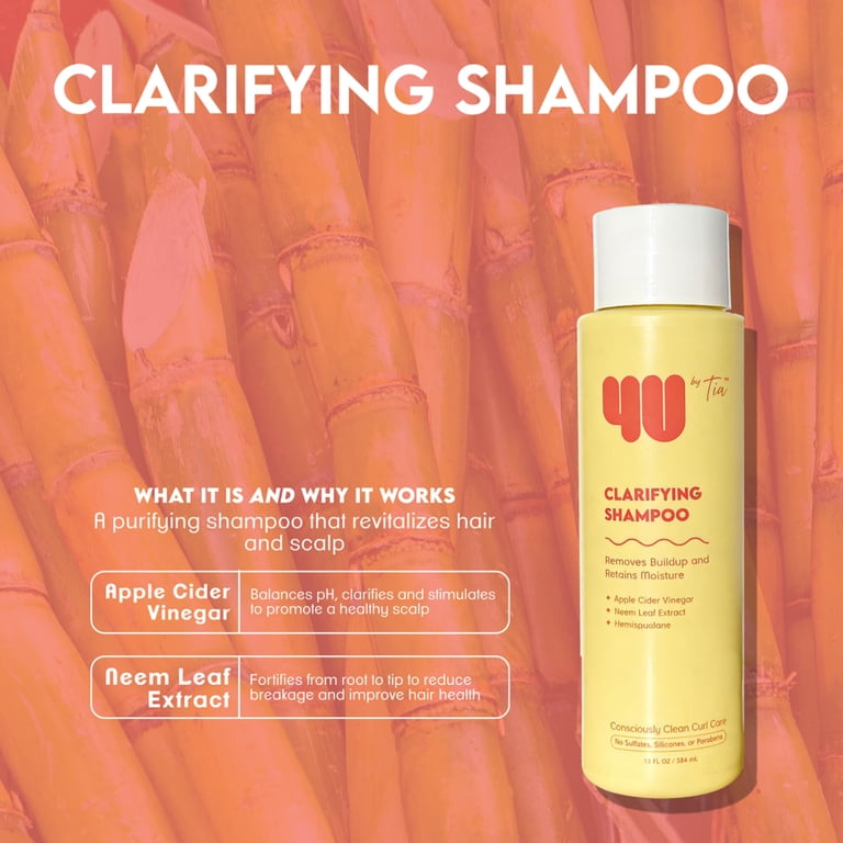 4U By Tia Clarifying Shampoo for Curly Hair, 13 fl oz photo 3