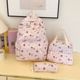 thumbnail image 2 of High Ciber Large Capacity Three Piece Backpack for Students Double Shoulder School With Laptop Compartment And Stylish Print, 2 of 8