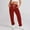 B Red, variant on HAPIMO Jogger Pants Women Drawstring Elastic Waist Sweatpants Relaxed Fit Straight Leg Sweat Pants Casual Solid Sports Pants for Hiking Running Gym Workout Beige L
