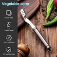 thumbnail image 3 of Herramienta para Descorazonar Pimientos Removedor de Semillas Multifuncional Diseño Dentado Giratorio para Chile Plátano Pimientos Calabacín Pepino ANGGREK Otros, 3 of 8