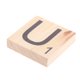thumbnail image 1 of Rompecabezas de madera natural Número de de para juego de alfabeto Regalo para U1 Sunnimix Azulejos del rompecabezas del alfabeto, 1 of 8
