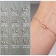 thumbnail image 2 of Cartón estrella signo del zodiaco 12 constelación pulsera cristal encanto oro Color cadena pulsera para mujeres cumpleaños joyería regalos Tan Jianjun unisex, 2 of 2
