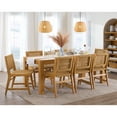 thumbnail image 6 of Better Homes & Gardens Vista Woven Coastal Dining Chairs 2 Pack, Light Honey Finish, 6 of 16