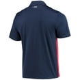 thumbnail image 3 of Men's MSX by Michael Strahan Red/Navy New England Patriots Challenge Color Block Performance Polo, 3 of 4