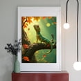 thumbnail image 2 of Diamond Art Kit for Adults, Colorful Lizard Autumn Glasses Diamond Painting for Adults Beginners, DIY Diamond Art Painting Kits, 5D Diamond Painting Crafts for Home Decor 12x16 Frameless, 2 of 7