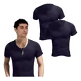 thumbnail image 1 of 2 Playeras Hombre Lisa Cuello Redondo Paquete Pol/algodón, 1 of 7