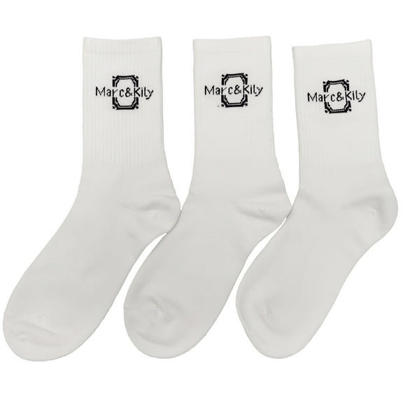 Marc&Kily Men's Ankle Socks Running Athletic Socks 1 Pairs Cotton Socks 7-10