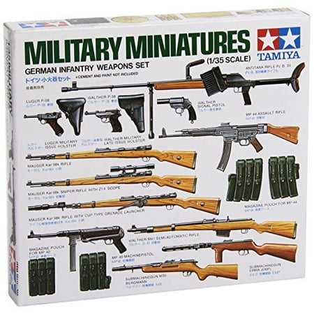 Wwii German Infantry Weapons - 1/35 German Infantry Weapons