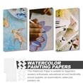 thumbnail image 3 of 50 Feuilles de Papiers d'Aquarelle Professionnels pour Artistes, 3 of 8