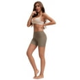 thumbnail image 5 of Unique Bargains Seamless Tummy Control Butt Lifter Thigh Slimmers Slip Shorts L Brown, 5 of 6