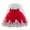 a-Red350127, variant on FINALGANG Girls Kids Lace Tulle Dress Long Sleeve Crewneck Beaded Bow Waist A Line Formal Party Dress For Party Casual Wear Cute Dress