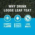 thumbnail image 4 of Tiesta Tea - Japanese Sencha Tea, Single Origin Premium Loose Leaf Sencha Green Tea, 100% Pure Unblended Medium Caffeinated Tea, Make Hot or Iced Tea & Up to 200 Cups - 16oz Resealable Bulk Pouch, 4 of 9