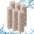 thumbnail image 1 of Qzbhct 6 Pack Ammonia Reducer Filter Pads for Aqueon Quietflow LED Pro Model 30 and 50, Fish Tank Replacement Filter Pads for Aquarium Water Filtration, 1 of 6