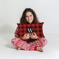 1 PC Throw Pillow Covers Christmas Pillow Case 12x20 Alphabe Pillow