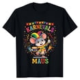 thumbnail image 6 of XAOFW Women's T-Shirts Carnival Short Sleeve Crewneck Cartoon Print T Shirt Daily Wear Relaxed Fit Tee Shirts Party Night Trendy Cozy Top, 6 of 6
